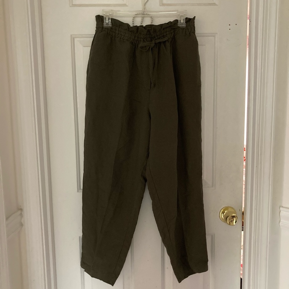Paper Bag Waist Trousers